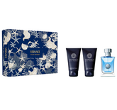 Versace Pour Homme 3PCS Gift Set - 50ML EDT Spray + 50ML Hair & Body Shampoo + 50ML After Shave Balm (Men)